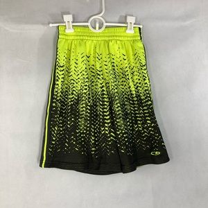 Boy's Champion Lime Green & Black  Shorts